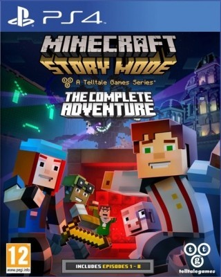 Игра Minecraft: Story Mode - The Complete Adventure (PS4) б/у (rus sub)