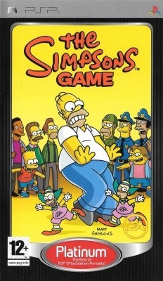 Игра The Simpsons Game (PSP) б/у (eng)