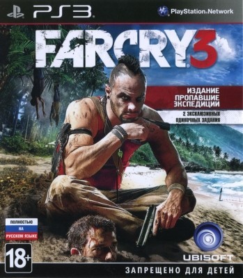 Игра Far Cry 3. Издание «Пропавшие экспедиции» (PS3) б/у