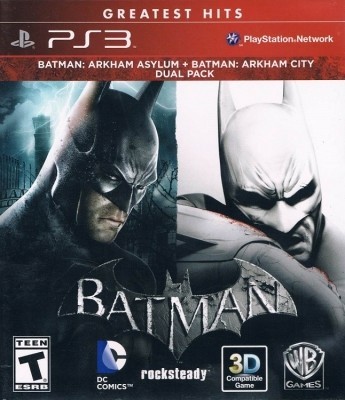 Игра Batman: Arkham Asylum + Batman: Arkham City (Dual Pack) (PS3) б/у