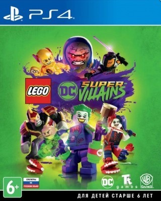 Игра LEGO DC Super-Villains (PS4) (rus sub)