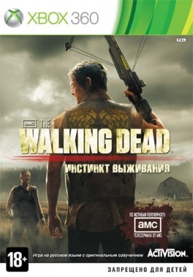 Игра The Walking Dead. Инстинкт выживания (Xbox 360) (rus sub) б/у