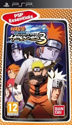 Игра Naruto Shippuden: Ultimate Ninja Heroes 3 (PSP) б/у (eng)