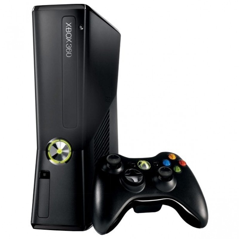 Купить Приставка Xbox 360 Slim б/у + Геймпад Microsoft Controller ...