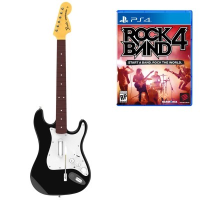 Игра Rock Band 4 + Гитара (PS4) б/у