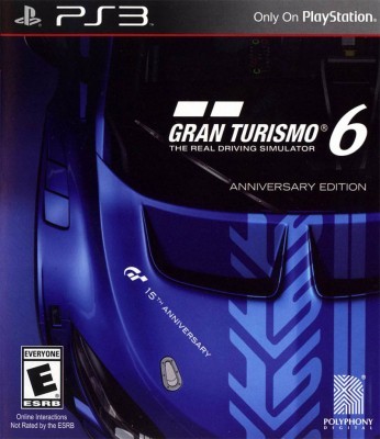 Игра Gran Turismo 6 Anniversary Edition (Юбилейное издание) (PS3) б/у
