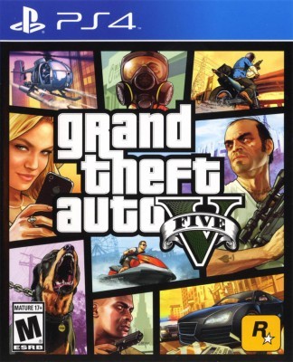 Игра Grand Theft Auto V (GTA 5) (PS4) б/у (eng)