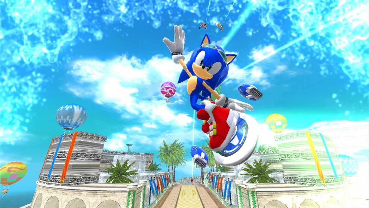 download sonic free riders xbox 360 for free