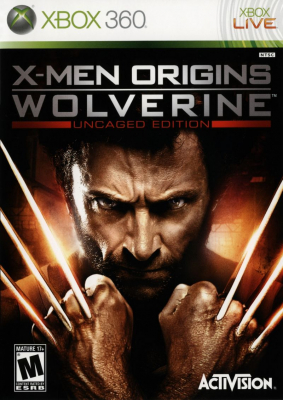 Игра X-Men Origins: Wolverine (Uncaged Edition) (Xbox 360) б/у (eng)