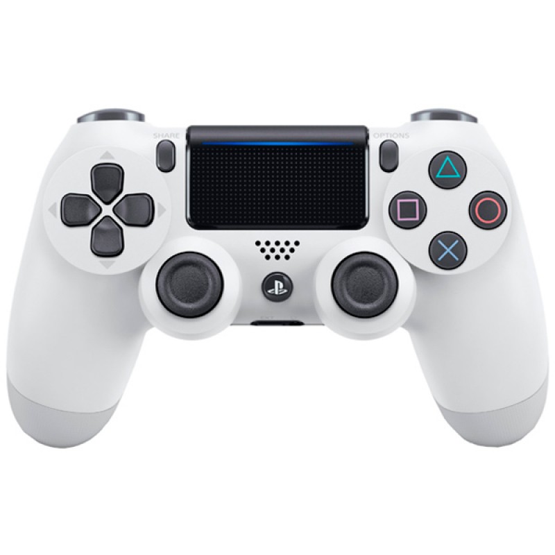 Купить Геймпад Sony DualShock 4 для PS4 V2 Белый б/у в наличии СПБ ...