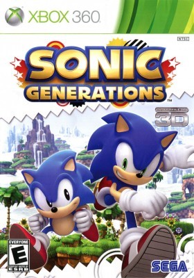 Игра Sonic Generations (Xbox 360) (eng) б/у