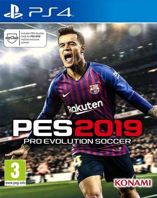 Игра PES 2019 (Pro Evolution Soccer) (PS4) б/у (rus)