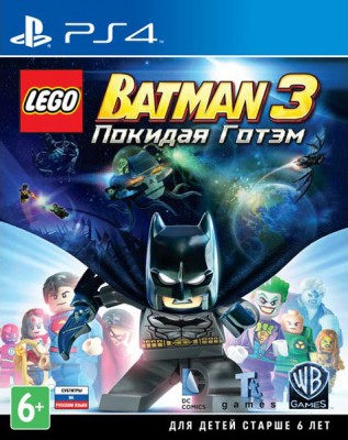 Игра LEGO Batman 3: Beyond Gotham (LEGO Бэтмен: Покидая Готэм) (PS4) (rus sub)