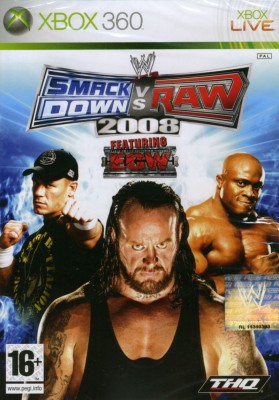 Игра SmackDown vs Raw 2008 (Xbox 360) (eng) б/у