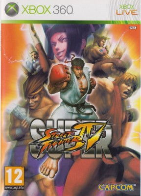 Игра Super Street Fighter IV (Xbox 360) (rus doc) б/у
