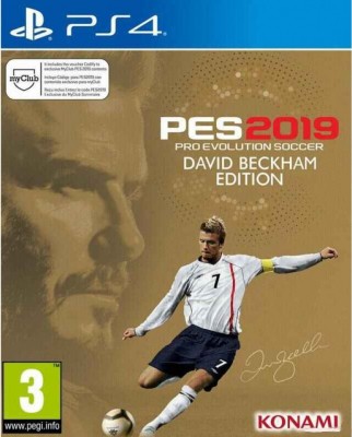 Игра Pro Evolution Soccer 2019 (PES 2019) (David Beckham Steelbook Edition) (PS4) (eng)