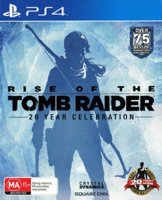 Игра Rise of Tomb Raider. 20 Year Celebration Pack (PS4) (eng) б/у