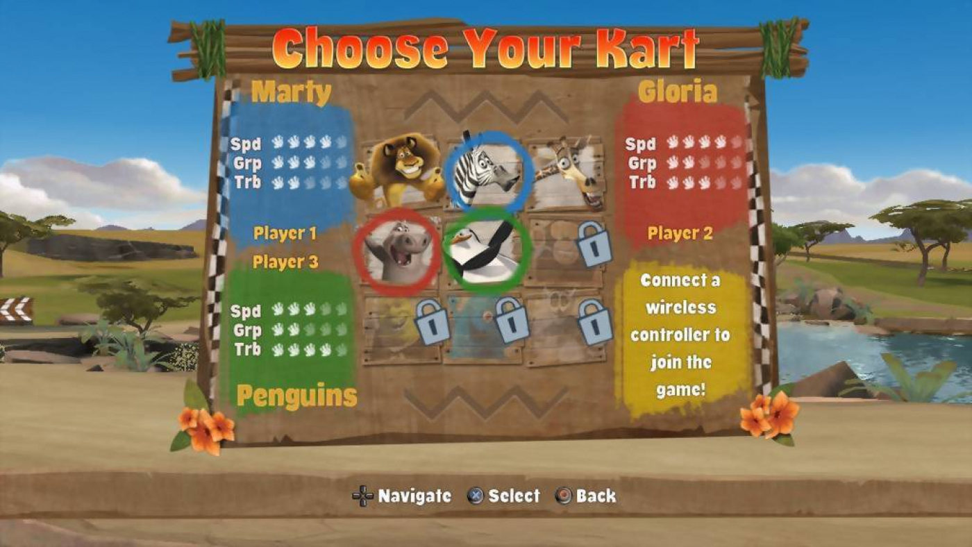 Купить Madagascar: Kartz для PS3 в наличии СПБ PiterPlay.com