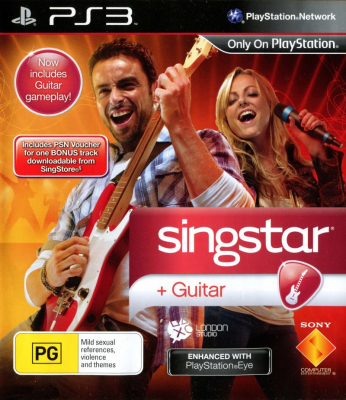 Игра SingStar: Guitar (PS3) (eng) б/у