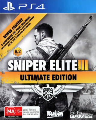 Игра Sniper Elite 3 - Ultimate Edition (PS4) (eng)