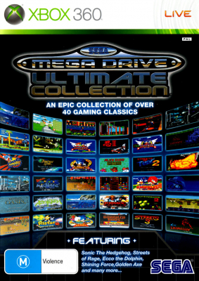 Игра Sega Mega Drive: Ultimate Collection (Xbox 360) б/у