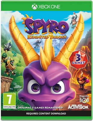 Игра Spyro Reignited Trilogy (Xbox One) (eng) б/у