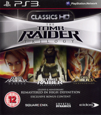 Игра Tomb Raider HD Trilogy (PS3) (eng) б/у