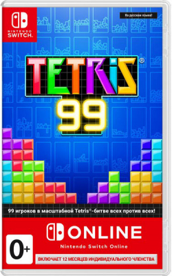 Игра Tetris 99 + Big Block DLC + Подписка Nintendo Switch Online (12 месяцев) (Nintendo Switch) (rus)
