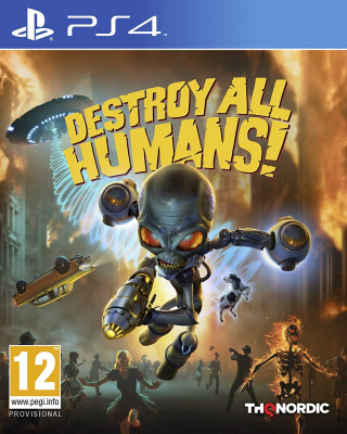 Игра Destroy All Humans! (PS4) (rus sub) б/у