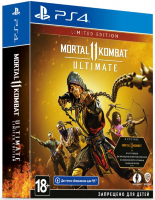 Игра Mortal Kombat 11 Ultimate. Limited Edition (PS4) (rus sub)