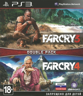 Комплект игр Far Cry 3 + Far Cry 4 (PS3) (rus)