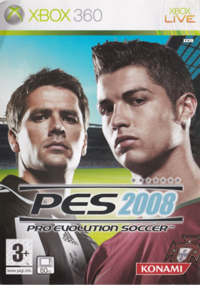 Игра Pro Evolution Soccer 2008 (PES 2008) (Xbox 360) (eng)