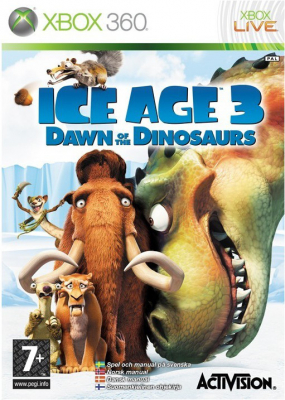 Игра Ice Age 3: Dawn of the Dinosaurs (Ледниковый период 3) (Xbox 360) (eng) б/у