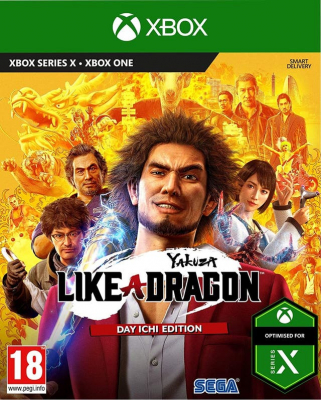 Игра Yakuza: Like a Dragon - Day Ichi Steelbook Edition (Xbox) (rus sub) б/у