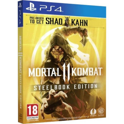 Игра Mortal Kombat 11 - Steelbook Edition (PS4) (rus sub) б/у