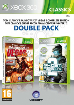 Игра Tom Clancy's Rainbow Six Vegas 2 + Ghost Recon Warfigher 2 (Xbox 360) (eng)