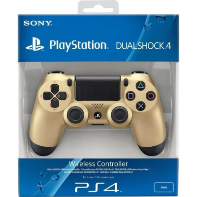 Геймпад Sony Dualshock 4 (PS4) (V1) (Золотой) б/у