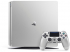 Приставка Sony PlayStation 4 Slim (Серебряная) (500 Гб) б/у