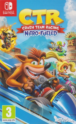 Игра CTR: Crash Team Racing - Nitro-Fueled (Nintendo Switch) (eng) б/у