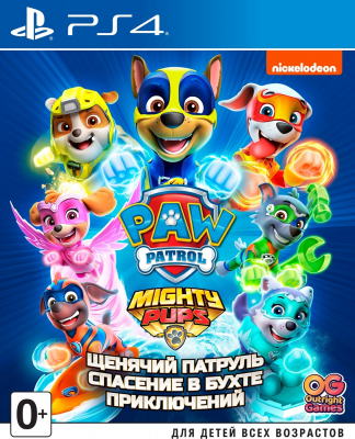 Игра Paw Patrol: Mighty Pups - Save Adventure Bay (Щенячий патруль: Мега-щенки спасают Бухту Приключений) (PS4) (rus) б/у