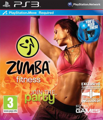 Игра Zumba Fitness (Только для Move) (PS3) (eng) б/у