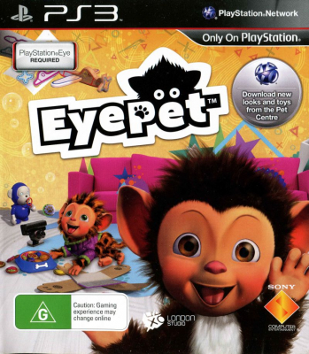 Игра EyePet (для PlayStation Eye) (PS3) б/у