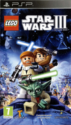 Игра LEGO Star Wars III: The Clone Wars (PSP) б/у