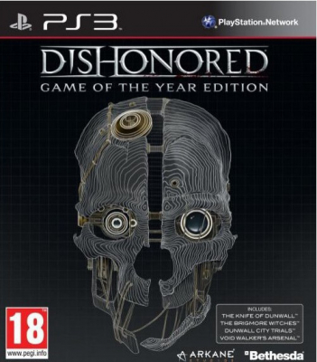 Игра Dishonored. Game of the Year Edition (PS3) (rus sub) б/у