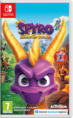 Игра Spyro Reignited Trilogy (Nintendo Switch) (eng) б/у