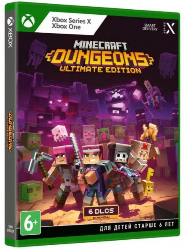 Купить Minecraft Dungeons: Ultimate Edition для Xbox One в наличии СПБ ...