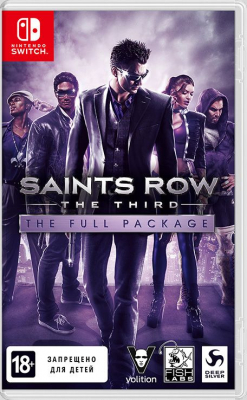 Игра Saints Row: The Third - The Full Package (Nintendo Switch) б/у (rus)