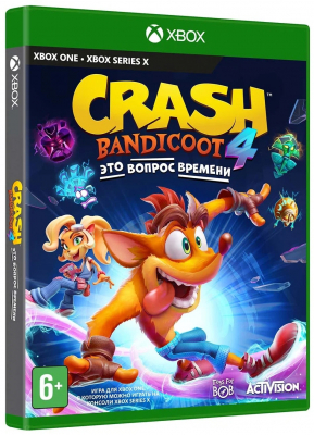 Игра Crash Bandicoot 4: Это вопрос времени (Xbox) б/у (rus sub)