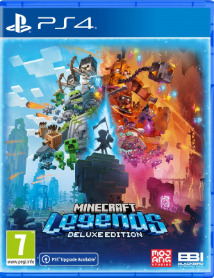 Игра Minecraft Legends - Deluxe Edition (PS4) (rus)