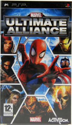 Игра Marvel Ultimate Alliance (PSP) (eng) б/у